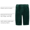 Amazon Essentials x Sofia Grainge Toddler and Baby Boys’ Pull On Corduroy Pants(Dark Green)