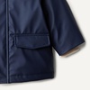 Amazon Essentials x Sofia Grainge Toddler and Baby Boys’ Water-Repellent Rain Jacket with Quilted Lining(Navy)