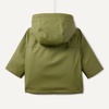 Amazon Essentials x Sofia Grainge Toddler and Baby Boys’ Water-Repellent Rain Jacket with Quilted Lining(Olive)