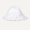 Amazon Essentials x Sofia Grainge Toddler and Baby Girls’ Cotton Hat(White)