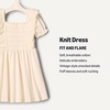 Amazon Essentials x Sofia Grainge Toddler and Baby Girls’ Embroidered Knit Dress(Ivory)