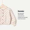 Amazon Essentials x Sofia Grainge Toddler and Baby Girls’ Lightweight Cotton Cardigan Sweater(Bright Pink Little Strawberries)