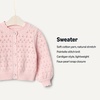 Amazon Essentials x Sofia Grainge Toddler and Baby Girls’ Lightweight Cotton Cardigan Sweater(Light Pink)