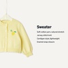 Amazon Essentials x Sofia Grainge Toddler and Baby Girls’ Lightweight Cotton Cardigan Sweater(Light Yellow Two Lemon)