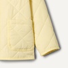 Amazon Essentials x Sofia Grainge Toddler and Baby Girls’ Midweight Quilted Field Jacket with Ruffle(Butter Yellow)