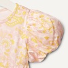 Amazon Essentials x Sofia Grainge Toddler and Baby Girls’ Puff Sleeve Dress(Shell Pink Ornate Paisley)