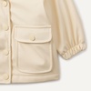 Amazon Essentials x Sofia Grainge Toddler and Baby Girls’ Water-Repellent Rain Jacket(Pale Yellow)