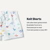Amazon Essentials x Sofia Grainge Toddlers and Baby Boys’ Pull-On Knit French Terry Shorts, Pack of 2(Beach/Navy)