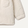 Amazon Essentials x Sofia Grainge Toddlers and Baby Boys’ Sherpa Fleece Overshirt Jacket(Ivory)