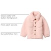 Amazon Essentials x Sofia Grainge Toddlers and Baby Boys’ Sherpa Fleece Overshirt Jacket(Light Pink)