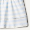 Amazon Essentials x Sofia Grainge Toddlers and Baby Girls’ Cotton Casual Fit and Flare Dress(Pale Blue Bold Stripe)