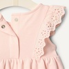 Amazon Essentials x Sofia Grainge Toddlers and Baby Girls’ Cotton Eyelet Top & Shorts Play Set, Multipacks(Light Pink)