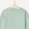 Amazon Essentials x Sofia Grainge Toddlers and Baby Girls’ French Terry Sweatshirt Pant and Top Set(Mint Little Strawberries)