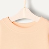 Amazon Essentials x Sofia Grainge Toddlers and Baby Girls’ French Terry Sweatshirt Pant and Top Set(Pale Peach)