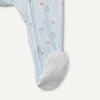 Amazon Essentials x Sofia Grainge Unisex Babies’ Cotton Footed Sleep and Play One-piece Bodysuit, Pack of 2(Ivory/Geese)