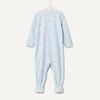 Amazon Essentials x Sofia Grainge Unisex Babies’ Cotton Footed Sleep and Play One-piece Bodysuit, Pack of 2(Ivory/Geese)