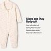 Amazon Essentials x Sofia Grainge Unisex Babies’ Cotton Footless Sleepsuit, Pack of 2(Blue Bunny Bear)