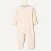 Amazon Essentials x Sofia Grainge Unisex Babies’ Cotton Footless Sleepsuit, Pack of 2(Ivory/Navy)