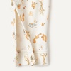 Amazon Essentials x Sofia Grainge Unisex Babies’ Cotton Footless Sleepsuit, Pack of 2(Pale Yellow/ Squirrel Picnic)