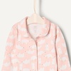 Amazon Essentials x Sofia Grainge Unisex Babies’ Cotton Footless Sleepsuit, Pack of 2(Pink Bunny Bear)