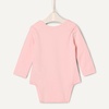 Amazon Essentials x Sofia Grainge Unisex Babies’ Long Sleeve Crew Neck Bodysuit, Pack of 3(Delicate Floral/Pink/Ivory)