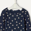 Amazon Essentials x Sofia Grainge Unisex Babies’ Long Sleeve Crew Neck Bodysuit, Pack of 3(Light Blue/Bunnies/Stripe)