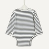 Amazon Essentials x Sofia Grainge Unisex Babies’ Long Sleeve Crew Neck Bodysuit, Pack of 3(Light Blue/Bunnies/Stripe)