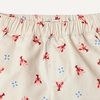 Amazon Essentials x Sofia Grainge Unisex Babies, Toddlers and Kids’ Pull-on Cotton Twill Shorts(Light Beige Lobster)