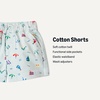 Amazon Essentials x Sofia Grainge Unisex Babies, Toddlers and Kids’ Pull-on Cotton Twill Shorts(Pale Blue Beach)