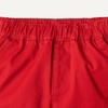 Amazon Essentials x Sofia Grainge Unisex Babies, Toddlers and Kids’ Pull-on Cotton Twill Shorts(Washed Red)