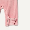 Amazon Essentials x Sofia Grainge Unisex Babies’ Velour Overall and Long Sleeve Bodysuit Set(Blush/Hearts)