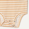 Amazon Essentials x Sofia Grainge Unisex Babies’ Velour Overall and Long Sleeve Bodysuit Set(Light Camel/Stripe)