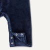 Amazon Essentials x Sofia Grainge Unisex Babies’ Velour Overall and Long Sleeve Bodysuit Set(Navy/Sheep)