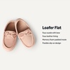 Amazon Essentials x Sofia Grainge Unisex Toddlers’ Faux Suede Loafer Flat Shoes with Memory Foam, Flexible Slip-On Design(Pink)