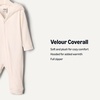 Amazon Essentials x Sofia Grainge Unisex Toddlers’ Velour Hooded Coverall(Ivory)