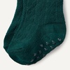 Amazon Essentials x Sofia Grainge Unisex Toddlers and Babies’ Cable-Knit Knee-High Socks, 6 Pairs(Dark Green/Ivory/Red)