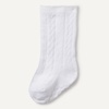 Amazon Essentials x Sofia Grainge Unisex Toddlers and Babies’ Cable-Knit Knee-High Socks, 6 Pairs(White)