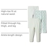 Amazon Essentials x Sofia Grainge Unisex Toddlers and Babies’ Cotton Breathable Ankle Length Legging, Pack of 3(Pale Green/Sheep/Stripe)