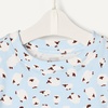 Amazon Essentials x Sofia Grainge Unisex Toddlers and Babies’ Cotton Knit Short Sleeve Shirt & Pants Set(Light Blue Lambs)