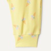 Amazon Essentials x Sofia Grainge Unisex Toddlers and Babies’ Cotton Knit Short Sleeve Shirt & Pants Set(Light Yellow Ice Cream)