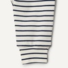 Amazon Essentials x Sofia Grainge Unisex Toddlers and Babies’ Cotton Knit Short Sleeve Shirt & Pants Set(Navy Tapered Stripe)