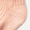 Amazon Essentials x Sofia Grainge Unisex Toddlers and Babies’ Knitted Turn Cuff Socks(Burgundy/Pink/Tan)