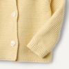 Amazon Essentials x Sofia Grainge Unisex Toddlers and Babies’ Peter Pan Collar Sweater Jacket, Soft Cotton Knit with Stretch(Butter Yellow)