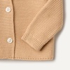 Amazon Essentials x Sofia Grainge Unisex Toddlers and Babies’ Peter Pan Collar Sweater Jacket, Soft Cotton Knit with Stretch(Light Camel)