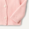 Amazon Essentials x Sofia Grainge Unisex Toddlers and Babies’ Peter Pan Collar Sweater Jacket, Soft Cotton Knit with Stretch(Light Pink)