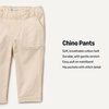 Amazon Essentials x Sofia Grainge Unisex Toddlers and Babies’ Stretch Chino Pants(Light Beige)