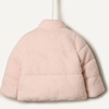 Amazon Essentials x Sofia Grainge Unisex Toddlers and Babies’ Teddy Puffer Jacket, Winter Coat, Fleece Lined(Light Pink)