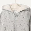 Amazon Essentials x Sofia Grainge Unisex Toddlers and Babies’ Zip Hoodie Sweatshirt(Dove Grey Sheep)