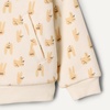 Amazon Essentials x Sofia Grainge Unisex Toddlers and Babies’ Zip Hoodie Sweatshirt(Ivory Taupe Rabbits)