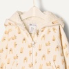 Amazon Essentials x Sofia Grainge Unisex Toddlers and Babies’ Zip Hoodie Sweatshirt(Ivory Taupe Rabbits)
